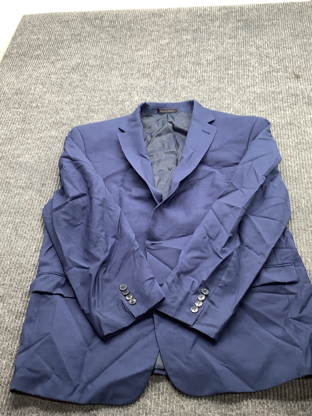 Calvin Klein Royal Blue Single-Breasted Sport Coat